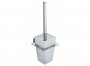 Vado Level Toilet Brush and Frosted Glass Holder
