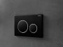 Geberit Sigma 20 Gloss Black/Gloss Chrome/Gloss Black Dual Flush Plate