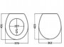 Bayswater Fitzroy Pointing White Traditional Round Wood Seat