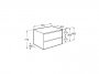 Roca Ona Unik 800mm Matt Sand Grey Unit & Countertop (2 Drawers)