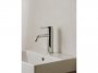 Roca Ona Matt Black Smooth Bodied Basin Mixer with Click-Clack Waste