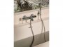 Roca Ona Wall Mounted Titanium Black Bath Shower Mixer