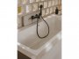 Roca Ona Wall Mounted Rose Gold Bath Shower Mixer