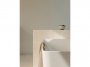 Roca Stonex Asymmetric Right Corner Bath with Integrated Panel