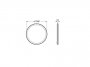 Roca Iridia 1000mm Round LED Mirror