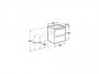 Roca Aleyda Compact Matt White 500mm 2 Drawer Vanity Unit & Basin