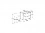 Roca Aleyda Compact Beige Wood 700mm 2 Drawer Vanity Unit & Basin