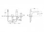 Roca Insignia Deck-Mounted Bath-Shower Mixer with Hand Shower & 1.5m Flexible Hose - Chrome
