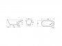 Roca Carmen Copper 1600 x 800mm Freestanding Cast Iron Bath