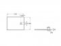 Roca Terran-N 1200 x 900mm Superslim Shower Tray - White