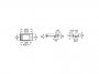 Roca Tura 550mm Compact Wall-Hung Basin - Supraglaze