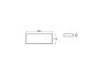 Roca Tempo 300mm Shelf - Chrome