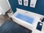Villeroy & Boch Squaro Edge 12 1800 x 800mm Double Ended Bath - Stone White