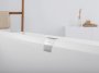 Villeroy & Boch Squaro Edge 12 1800 x 800mm Double Ended Bath - Stone White