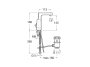 Roca L90 Side Handle Basin Mixer with Pop Up Waste - Chrome