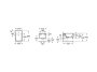 Roca Inspira Square Wall-Hung Bidet - Beige
