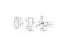 Roca Inspira Compact Round Close-Coupled Rimless Toilet - Onyx