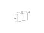 Roca In-Wall PS4 Dual Flush Plate - Matt Black