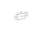 Roca In-Wall PL2 Single Flush Plate (Duplo One) - White