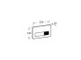 Roca In-Wall PL3-E Pro Electronic Anti-Vandal Flush Plate (Duplo One) - Stainless Steel