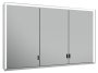 Keuco Royal Lumos 1200 x 735 x 165mm Mirror Cabinet - Anodised Silver