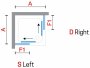 Novellini Kuadra 2.0 AH Corner Entry Shower Enclosure