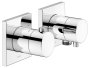 Keuco Edition 11 Thermostatic Mixer Set 2-Way with Wall Outlet for Shower Hose - Chrome