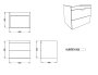 Scudo Aubrey 600mm Wall-Hung Vanity Unit - Davos Oak