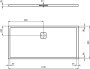 Ideal Standard UltraFlat Evo 1700 x 800mm Shower Tray - Silk White