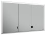 Keuco Royal Lumos 1200 x 735 x 165mm Recessed Mirror Cabinet - Anodised Silver