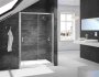 Merlyn Vivid Boost Loft 1200mm Sliding Shower Door - Chrome