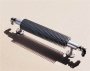 Bisque Flow Form Radiator - Chrome -190mm x 1000mm