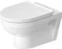 Duravit No.1 Wall Hung Rimless Toilet - White
