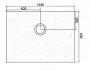 Novellini Timber Wet-Floor Kit 4 1200 x 900mm Central