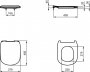 Ideal Standard Tesi Standard Close Toilet Seat