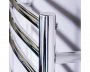 DQ Heating Zante 1540 x 600mm Towel Rail - Polished Stainless Steel