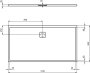 Ideal Standard UltraFlat Evo 1700 x 900mm Shower Tray - Silk White