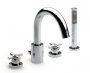 Roca Loft Deck Mounted Bath Shower Mixer