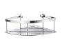 Smedbo Sideline Design Corner Soap Basket Polished Chrome