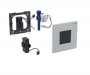 Geberit Type 30 Touchless Black/Gloss Chrome/Black Urinal Flushing Control