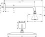 Hansgrohe Raindance E Overhead Shower 360 1jet with Shower Arm 39 Cm - Chrome