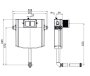 Villeroy & Boch ViConnect 460 x 600 x 145mm Concealed Cistern