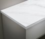 Tavistock Cadence 600mm Wall-Mounted Vanity Unit - Fluted Matt White