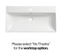 Tavistock Cadence 800mm Wall-Mounted Vanity Unit - Fluted Storm Grey