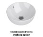 Tavistock Cadence 800mm Wall-Mounted Vanity Unit - Fluted Storm Grey