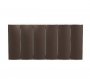 Bisque Lissett Designer Radiator - Maroon - 590mm x 1006mm