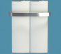Bisque Lissett Towel Radiator - White -1890mm x 401mm