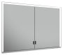 Keuco Royal Lumos 1050 x 735 x 165mm Recessed Mirror Cabinet - Anodised Silver