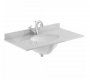 Bayswater 600mm Plummett Grey 2 Door Basin Cabinet