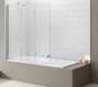 Merlyn Three Panel Folding Bath Screen MB9